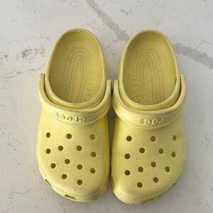 CROCS Women Slippers - Sunny Yellow